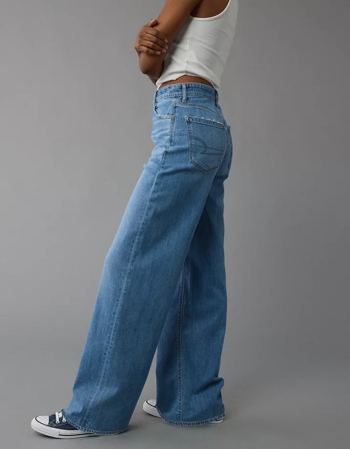Jean AE Super High-Waisted Wide-Leg