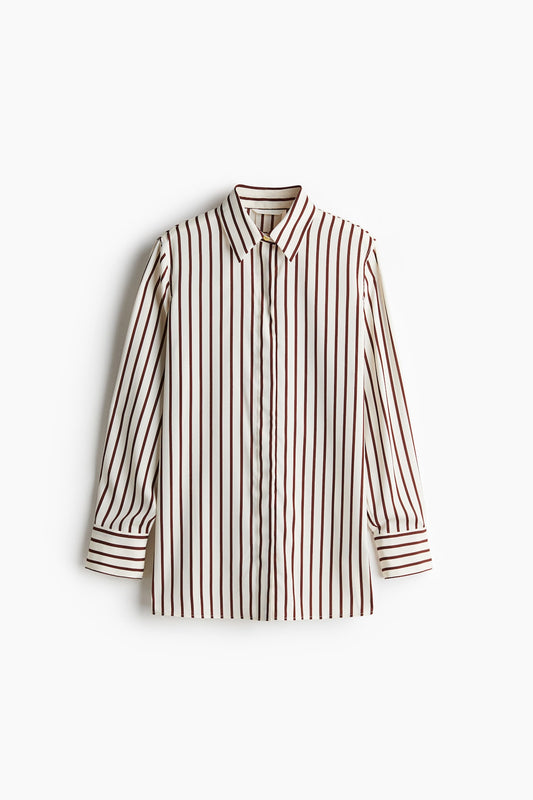 Camisa de crepé