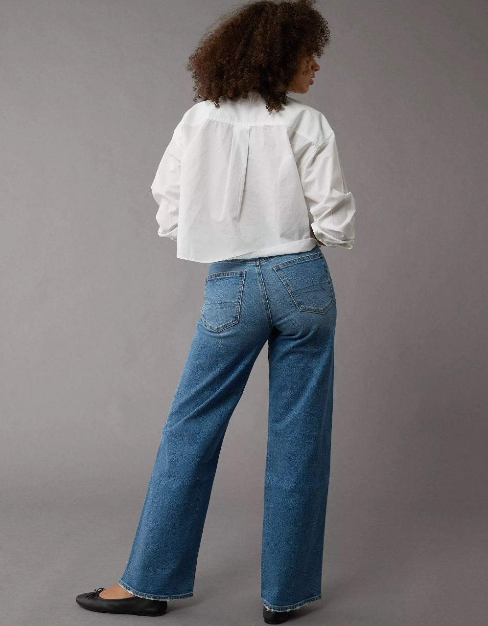 Curvy baggy jeans