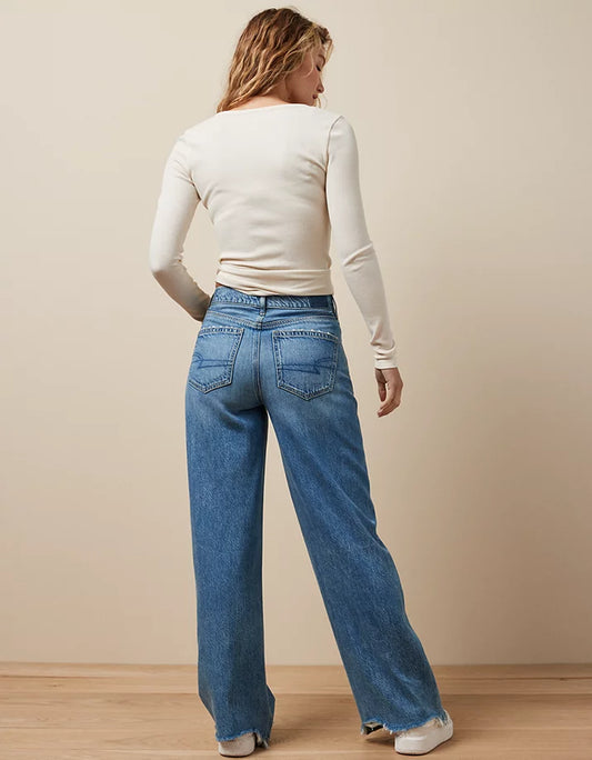 Jeans dreamy drape baggy wide leg