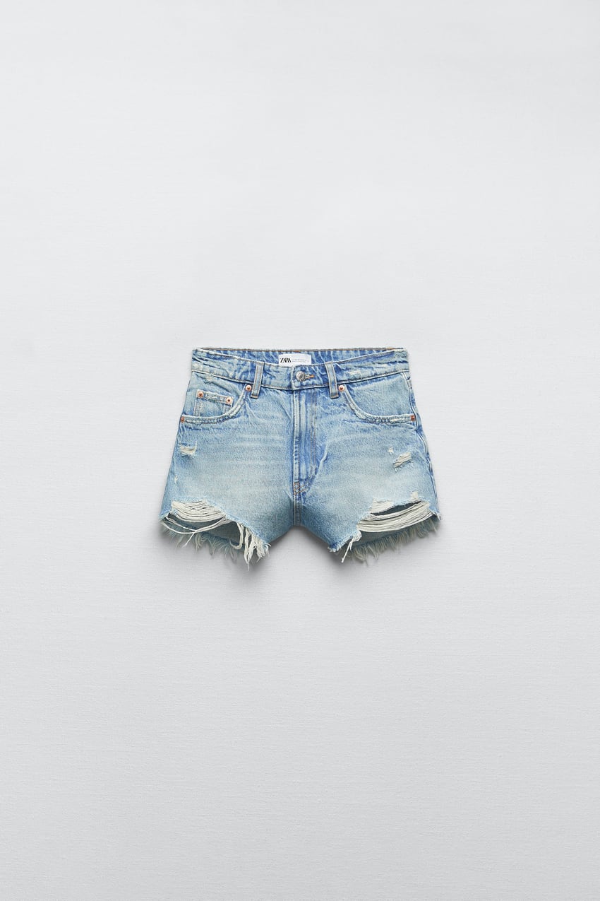 Short jeans rasgado