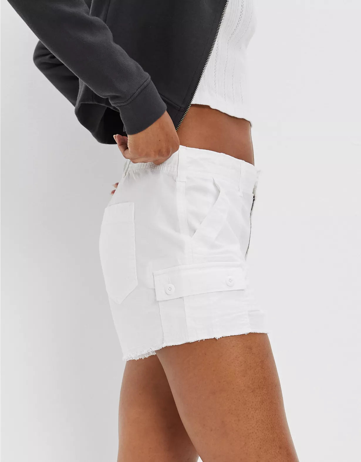 Boyfriend shorts estilo cargo