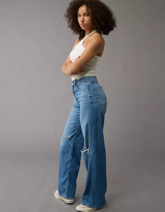 Super baggy wide jeans