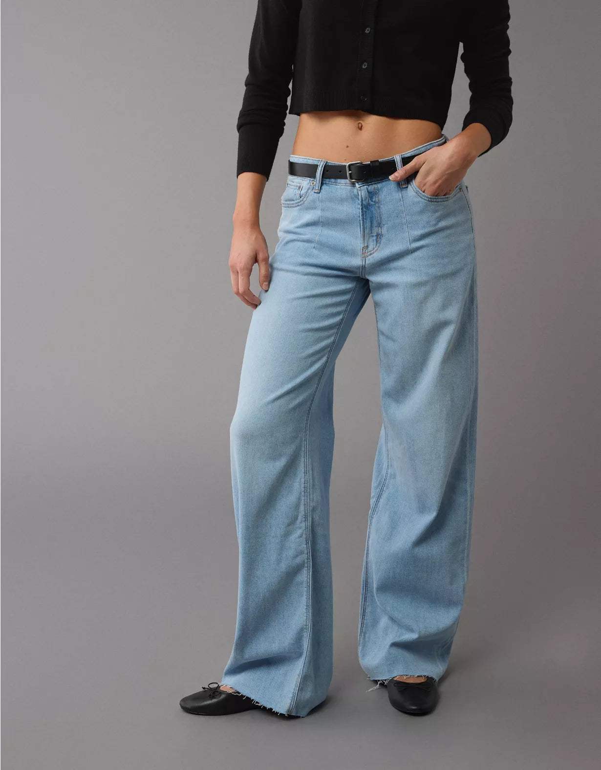 Low rise jeans