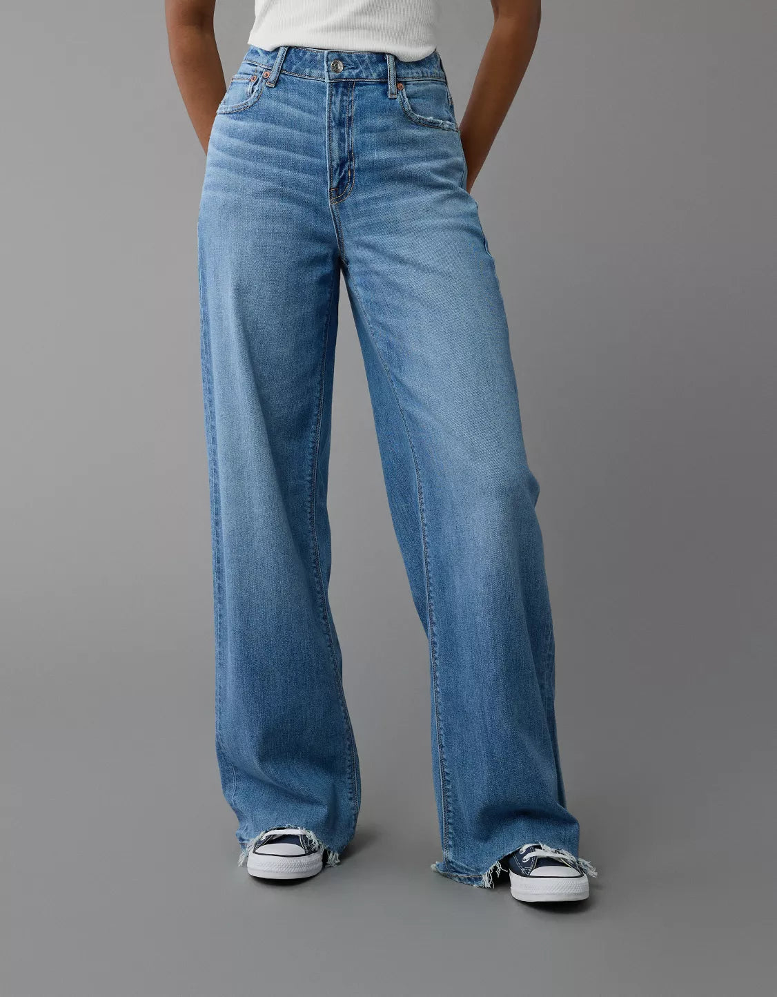 Super high Rise baggy jeans