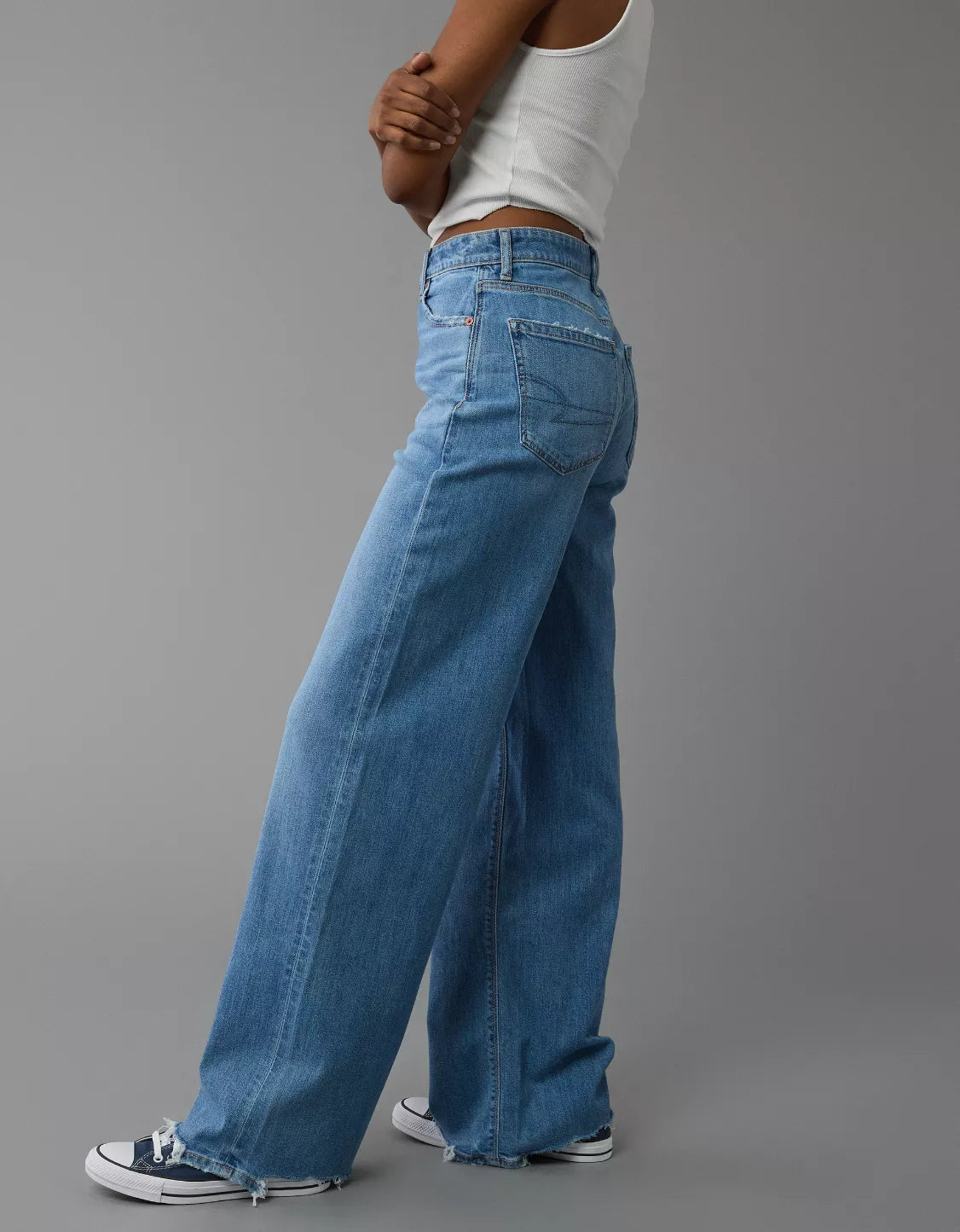 Super high Rise baggy jeans