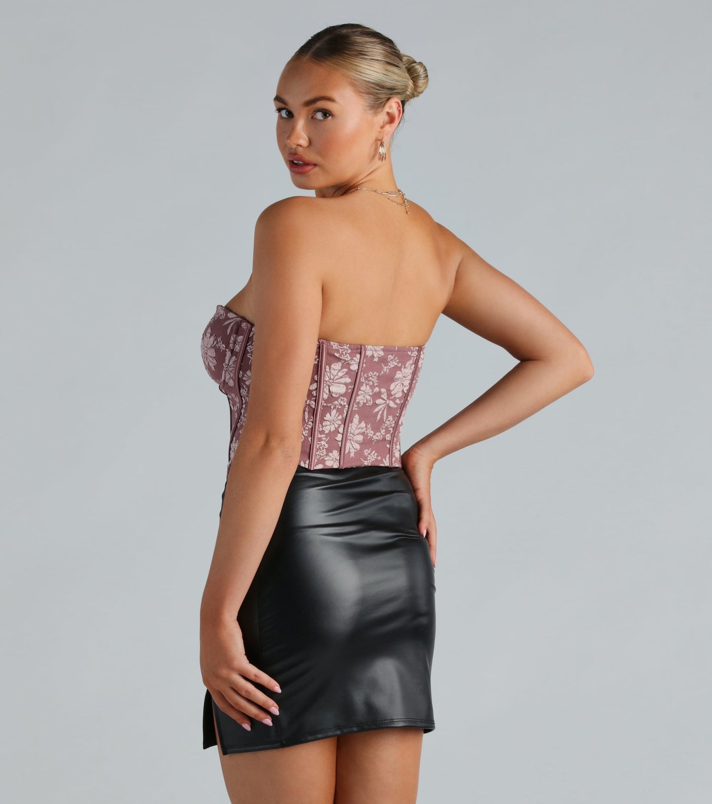 Top Corset estampado