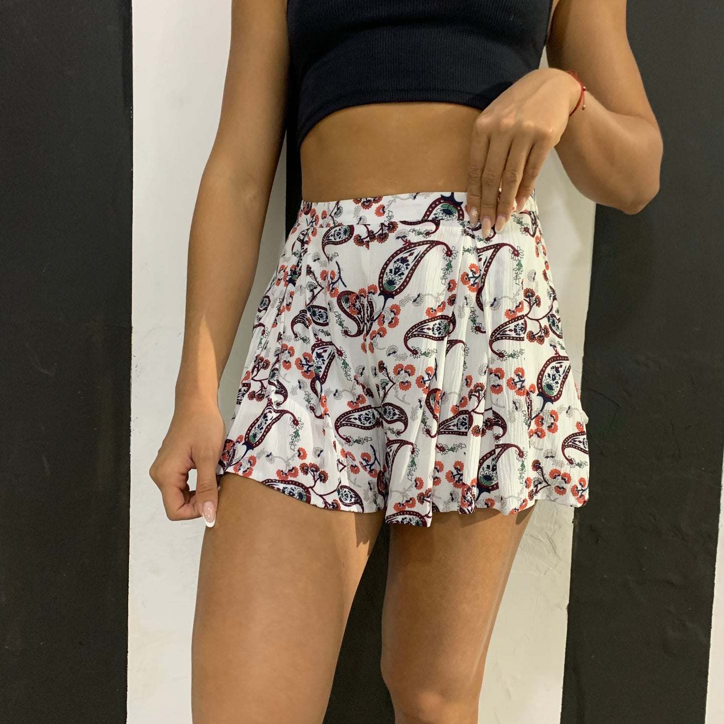 Short estampado